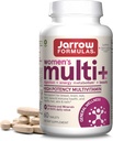 Formules de Jarrow Multi+ Lustriva pour femmes croissance des cheveux, vitamine A, D, zinc et lutéine, 60 comprimés, 30 jours d'approvisionnement