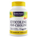 Origines saines Cognizin (citicoline), 250 mg - Supplément Cerveau pour mémoire avec Citicoline CDP Choline - Supplément sans OGM, végétalien et sans gluten - 60 Capsules de Veggie