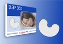 Disque de sommeil par Dr Organisateur – Respirez plus facile et dormez mieux avec le disque de mousse ergonomique – Réduit le ronflement, stimule le flux d'air, protège la peau et les cils – Idéal pour les allergies et le confort pendant la nuit