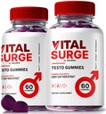 (2 packs) Gommies de test de surgélation Vital – Gommies de test de surgélation Vital premium pour les hommes avec des ingrédients propres pour alimenter le moteur, la confiance et la performance quotidienne, Gommas de surgélation Vital facile à avaler (120 Gommes)