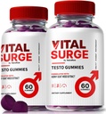 (2 packs) Gommies de test de surgélation Vital – Gommies de test de surgélation Vital premium pour les hommes avec des ingrédients propres pour alimenter le moteur, la confiance et la performance quotidienne, Gommas de surgélation Vital facile à avaler (120 Gommes)