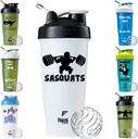 Bouteille de mélangeur de sport Forza x Classic 28 oz. Shaker - Sasquats - Noir