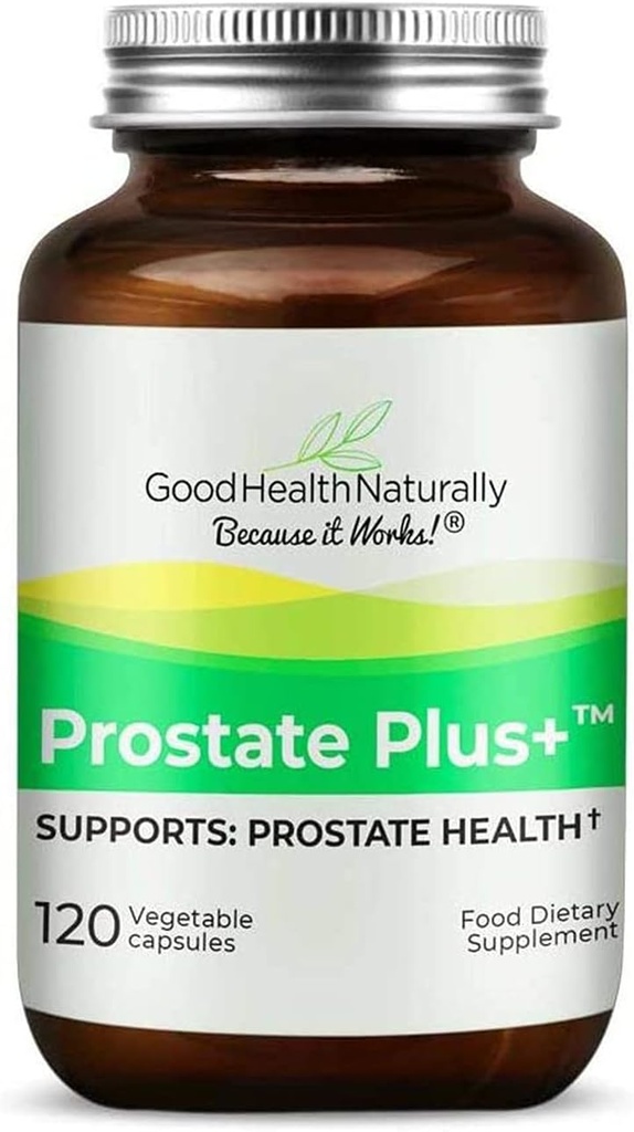 Prostate Plus+ - Soutien Prostate - 120 Capsues - Bonne santé naturellement