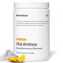 Supplément en poudre pour aminos vitaux - BCAA & EAA - Tropical Punch - NSF Certified for Sport - GMO- & Gluten-Free - 30 portions - Package May Vary