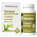 Herbsforever Varuna Nurvala Extract Capsules - Vegan & Gluten Free | Plant Based Supplement for Bladder & Kidney Function, 800 mg per Capsules (60 Nos)