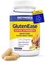 Enzymedica GlutenEase Extra Strength, Enzymes Digestifs Gluten avancés pour les femmes et les hommes, Formule à action rapide pour le soulagement et la santé digestive Bloating, 30 Capsules