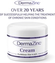 DermaZinc Therapy Cream, Zinc Cream pour la peau, SkinDisorder ReliefCream pour le psoriasis, la dermatite, l'eczéma et autres symptômes de l'état de la peau