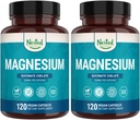 Nested Naturals Magnesium Glycinate Chelate - 200mg Chelated Magnesium Supplement for Muscle Cramps, Relaxation, & Sleep Support - 100% Albion TRACCS Buffered Magnesium Glycinate - 240 Vegan Capsules