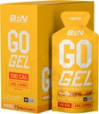 BARE PERFORMANCE NUTRITION, BPN Go Gel Endurance, 24g de glucides et 100 calories par emballage, Vegan + Gel sans gluten, 10 packs à usage unique, Mangue