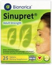 Bionorica Sinupret Adult Strength Sinus - Immune Support Supplement - All Natural - Herbal Nasal Passage & Immunity Boost - 25 Tablets