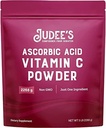 Judee’s Pure Vitamin C Powder 5 lb - 100% Non-GMO, Gluten-Free and Nut-Free - (L - Ascorbic Acid) - Immune Support & Antioxidant Supplement - No Fillers - for Cosmetics and Preserving Foods