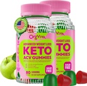 Keto Acv Gummies pour la perte de poids avancée, supplément de vinaigre de cidre de pomme avec B12 - sans gluten, végétalien, stimuler le métabolisme et l'énergie, soutenir la santé digestive