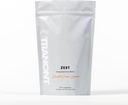 Tranont Zest Energising Focus Blend: La poudre d'énergie de limonade de pêche grillée, sans gluten, sans sucre avec thé vert L-Theanine, vitamines et antioxydants pour l'énergie, focus et la santé
