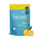 Rescue de fibre (6g par portion) - Poudre de musc de Psyllium pour la santé digestive et le soulagement de la bloatation, Lémonade sans sucre Poudre de fibre soluble prébiotique, Supplément de fibre non OGM, Sans gluten - 30 portions