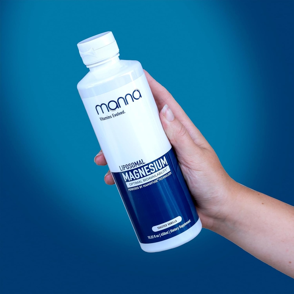 Vitamines de Manna Evolved - Magnésium liposomique, supplément minéral de Magnésium à haute absorption
