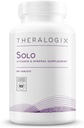 Theralogix Solo Multivitamine et supplément multiminérale sans fer - 90 jours d'approvisionnement - Multivitamine sans fer - Soutien aux femmes et aux hommes - Vitamine D3, Vitamines C et B - Certifié NSF - 90 comprimés