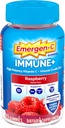 Emergen-C Immune+ Triple Action Immune Support Gummies, BetaVia (R), 1000mg Vitamin C, B Vitamins, Vitamin D and Antioxidants, Raspberry, Back to School Essentials – 45 Count