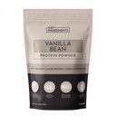 JUST INGRÉDIENTS Poudre de protéines de haricots de vanille – Mélange à 20 portions avec 100% de lactosérum et protéines végétales organiques – Real Vanilla Bean & cannelle – Soutient la récupération musculaire, l'énergie*