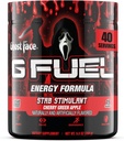 G Fuel Fantôme visage énergie boisson poudre, pré-entraînement caféine mélange pour le jeu, sucre sans accent Amino, vitamine + antioxydants, 9,9 oz (Pomme vert cerise, 40 portions)
