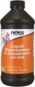 MAINTENANT ALIMENTAIRES Glucosamine liquide et chondritine MSM, 16 FZ