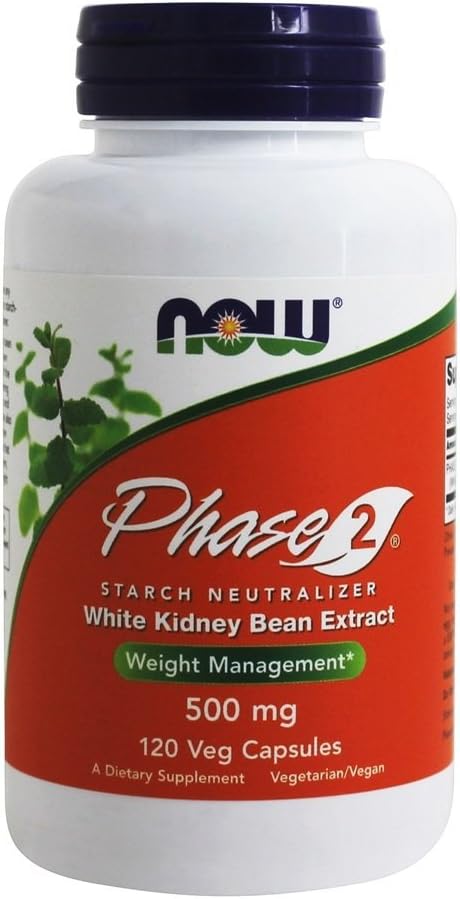 Maintenant aliments, phase 2 Neutralisateur d'amidon, 500 mg, 120 gélules