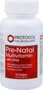 Protocole de multivitamines prénatales avec DHA - 250 mg DHA - pour le soutien de la grossesse et de l'allaitement* - avec DHA, calcium, cuivre, B12 et vitamine C - Halal et sans produits laitiers - 90 softgels