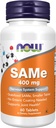MAINTENANT Aliments suppléments, SAMe (S-Adenosyl-L-Méthionine) 400 mg, Soutien du système nerveux*, 60 comprimés