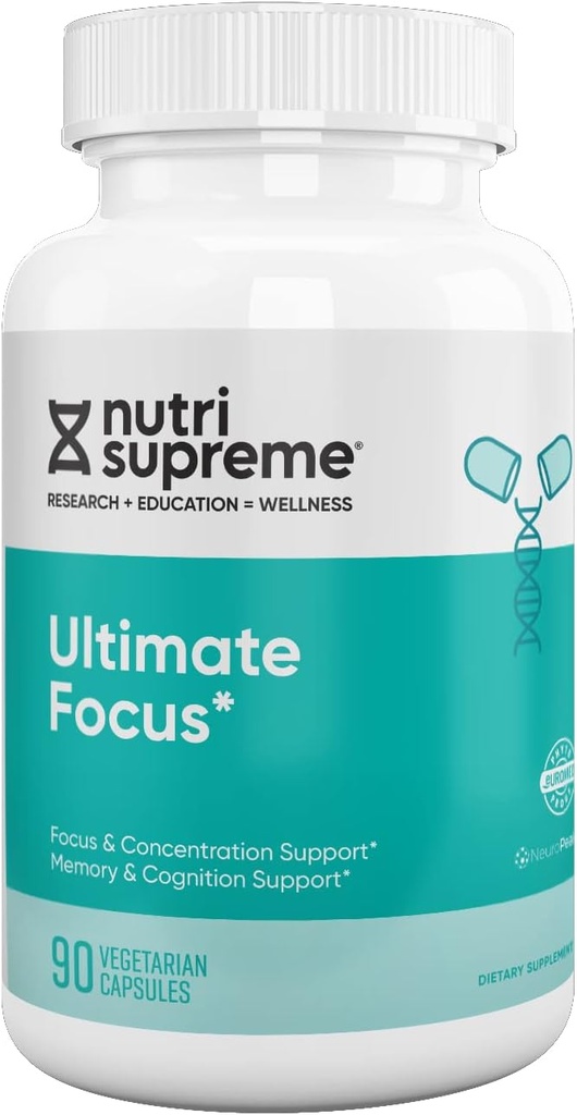 La Formule de Focus Ultime - 90 Capsules Végétariennes
