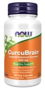 Suppléments, CurcuBrainTM 400 mg avec Curcumine optimisée Longvida®, 50 gélules