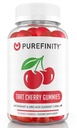PUREFINITY Tart Gommies de cerise – Flush d'acide urique pour le soulagement et la récupération articulaires, antioxydant extrait de jus brut – non-OGM, sans gluten, végétalien, compte 60