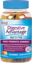 Digestive Advantage Daily Probiotic Natural Fruit Flavor Gummies, Helps Relieve Minor Abdominal Discomfort & Occasional Bloating, Supports Digestive & Immune Health, Cranberry, 120 Count
