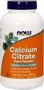 Citrate de calcium en poudre maintenant Aliments 8 oz en poudre