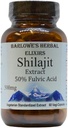 Barlowe's Herbal Elixirs Shilajit Extract... 500mg Par Capsule... 50% Acid Fulvic... Supplément minéral-rich Himalayan pour la vitalité et le bien-être... 60 Capsules Vegan...