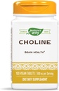 Choline naturelle, 500 mg par portion, 100 comprimés (paquet de 2)