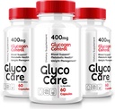 (3 Pack) Glyco Care Capsules, Glyco Care Advanced Blood Support Supplement, Glyco Care Health Support Pills, Maximum Strength Formula for Overall Wellness, All Natural GlycoCare Reviews (180 Capsules)