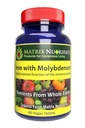 Fer avec Molybdène - Immune et support de stress, ANTIOXIDANT Santé, Aide à la croissance cellulaire - 100% biologique - Comprimés végétaliens (60ct)