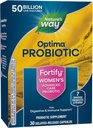 Nature's Way Fortify Optima Women's Probiotics, 50 milliards de cultures vivantes, 7 souches, soutient la santé digestive et immunitaire*, 30 capsules (paquetage May Vary)