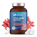 ESSENCE OCEAN Soutien total aux os - Supplément de calcium à base d'algues pour soutenir la densité et la force des os - pour les hommes et les femmes 35+ - 120 Capsules de calcium naturel - Vitamines pour une santé optimale
