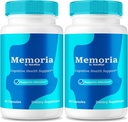NutraRize (2 Pack) Capsules Memoria, Supplément tout naturel Premium pour soutenir la santé et le bien-être, Formule officielle pour stimuler la mémoire et le focus, Capsulas Reviews (120 Capsules)