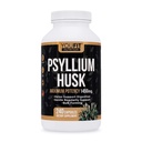 PSYLLIUM Husk Capsules - Supplément de fibre de psyllium premium - Promotion de la santé et de la régularité intestinales - 100% de fibre soluble naturelle 1450mg par portion - 240 capsules