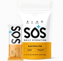 SOS Hydratation Mélange de poudre d'électrolyte de 24 portions Vitamines essentielles à faible teneur en sucre