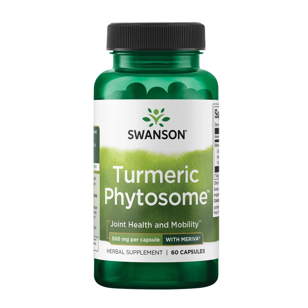 Swanson Phytosome curcuma avec Meriva 500 Milligrammes 60 Capsules