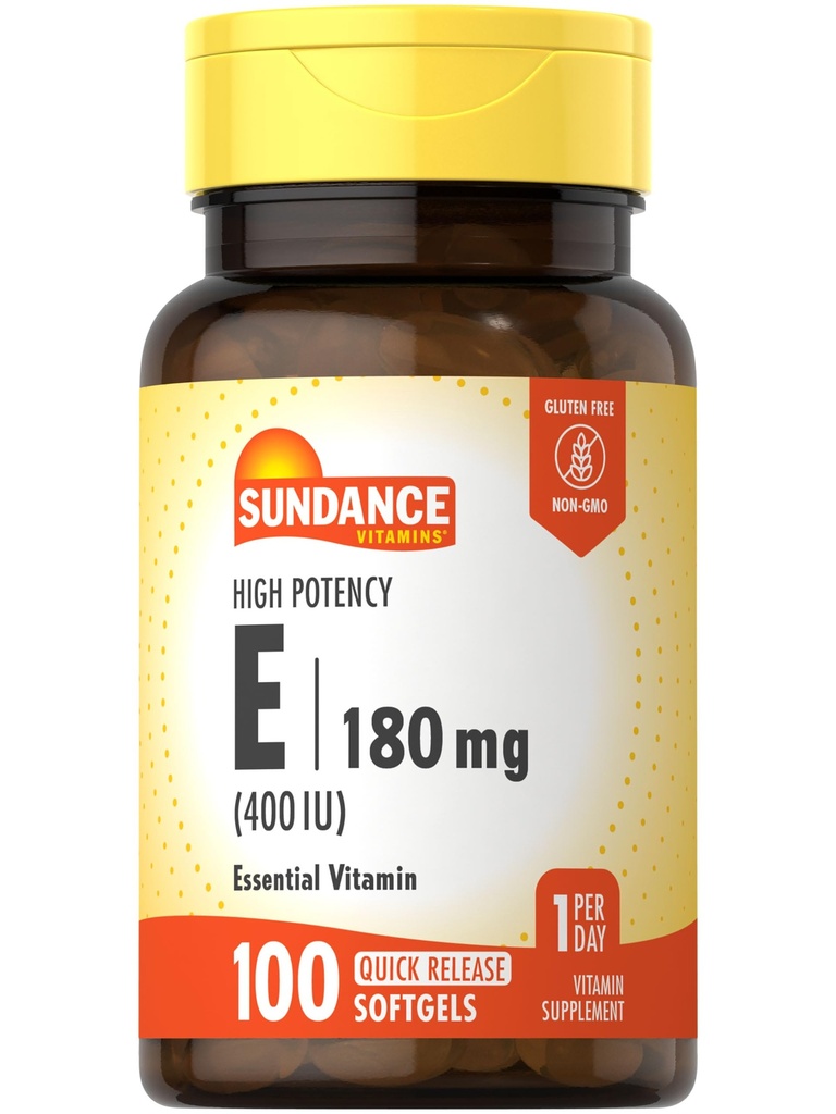Sundance Vitamine E 180mg (400 UI)