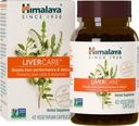 Himalaya LiverCare - Soutien du foie à base de plantes Promouvoir l'élimination des déchets, le nettoyage du foie, la désintoxication et la production de bile - Vegan, non-OGM, sans gluten, 375 mg, 42 capsules