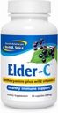 NORTH AMERICAN HERB & SPICE Elder-C - 60 gélules - Elderberry Concentrate - Immune Support, réponse respiratoire saine - contient de l'oréganol P73 - non-OGM, sans gluten - 30 portions