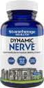 Stonehenge Health Dynamic Nerve Supplement - soutient la fonction nerve dans les doigts, les orteils, les mains et les pieds avec acide alpha lipoïque ALA, Benfotiamine, pois, complexe Robust B, Boswellia