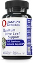 QNL Quantum Olive Leaf Support - Capsules d'extrait d'olive biologique - Supplément santé cardiaque pour les hommes et les femmes - Support immunitaire quotidien pour les adultes - 60 Capsules d'origine végétale