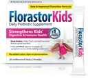 Supplément probiotique quotidien pour enfants Florastor, mélanges de poudre non aromatisés avec des aliments ou des boissons, utilisation avec des antibiotiques, Saccharomyces Boulardii CNCM I-745 (20 sachets), boîte de 2