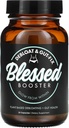 BLESSED Booster De-Bloat & Gut Fix - Daily De-Bloat & Gut Health for Belly Bloat Relief & Water Retention, Enzymes digestifs, à base végétale, Vegan-friendly, sans gluten, sans sucre (30 capsules)