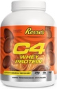 Cellucor C4 Poudre de protéines de lactosérum, ReeseS Beurre d'arachide et chocolat - 25g Protéine, 0g Sucre ajouté, 140 calories par portion, soutient la récupération musculaire, 66 portions, Premium Whey pour post-travail